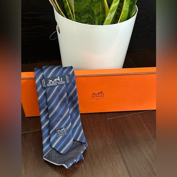 Hermes Necktie 2 pcs. - Picture 6 of 13